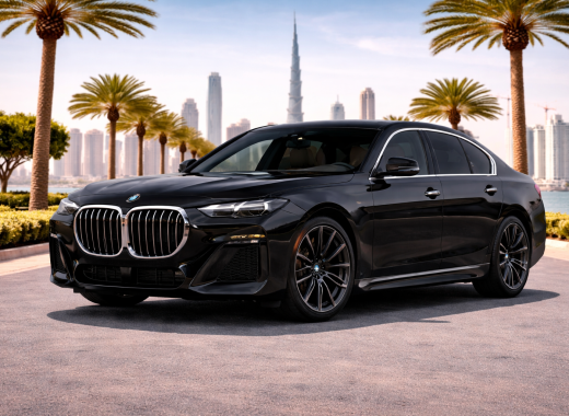 Rent BMW 740I 2025 in Dubai