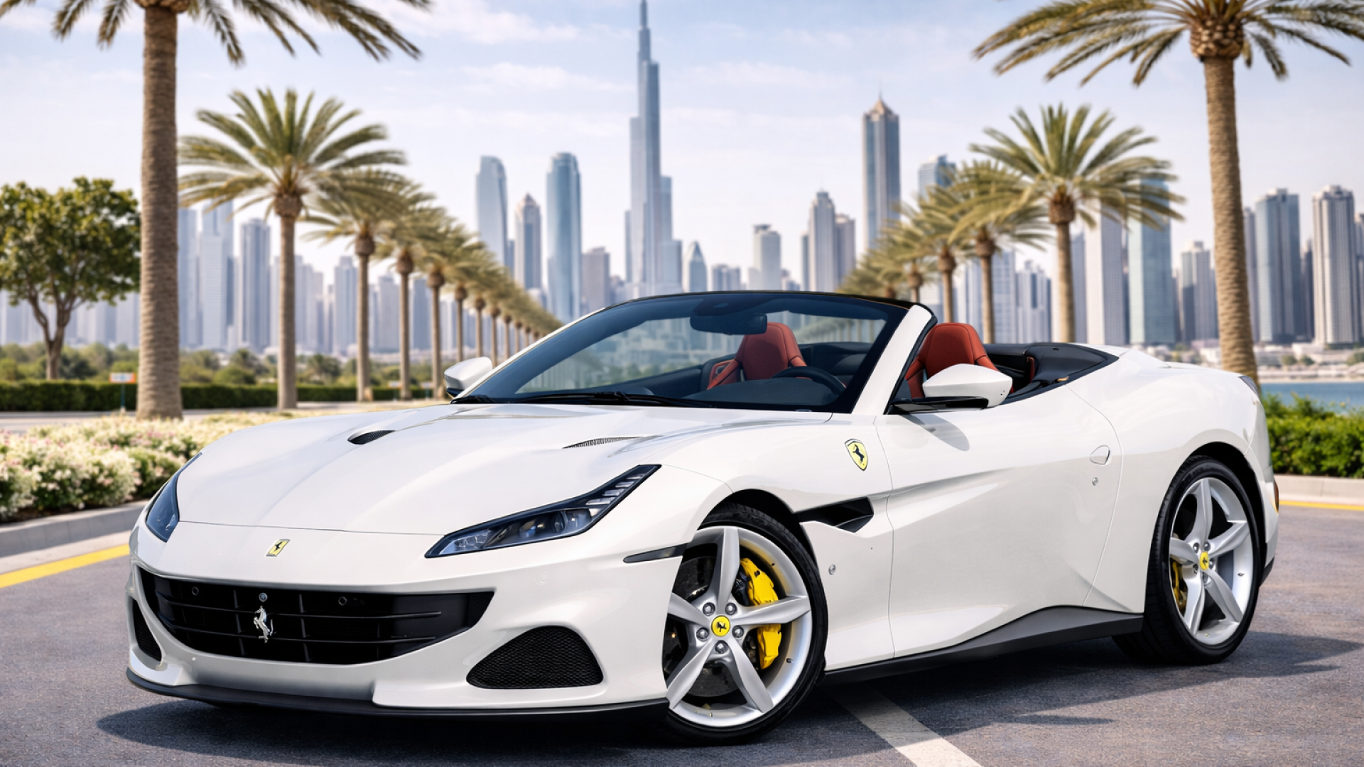 Rent Ferrari Portofino M Spyder 2023 in Dubai