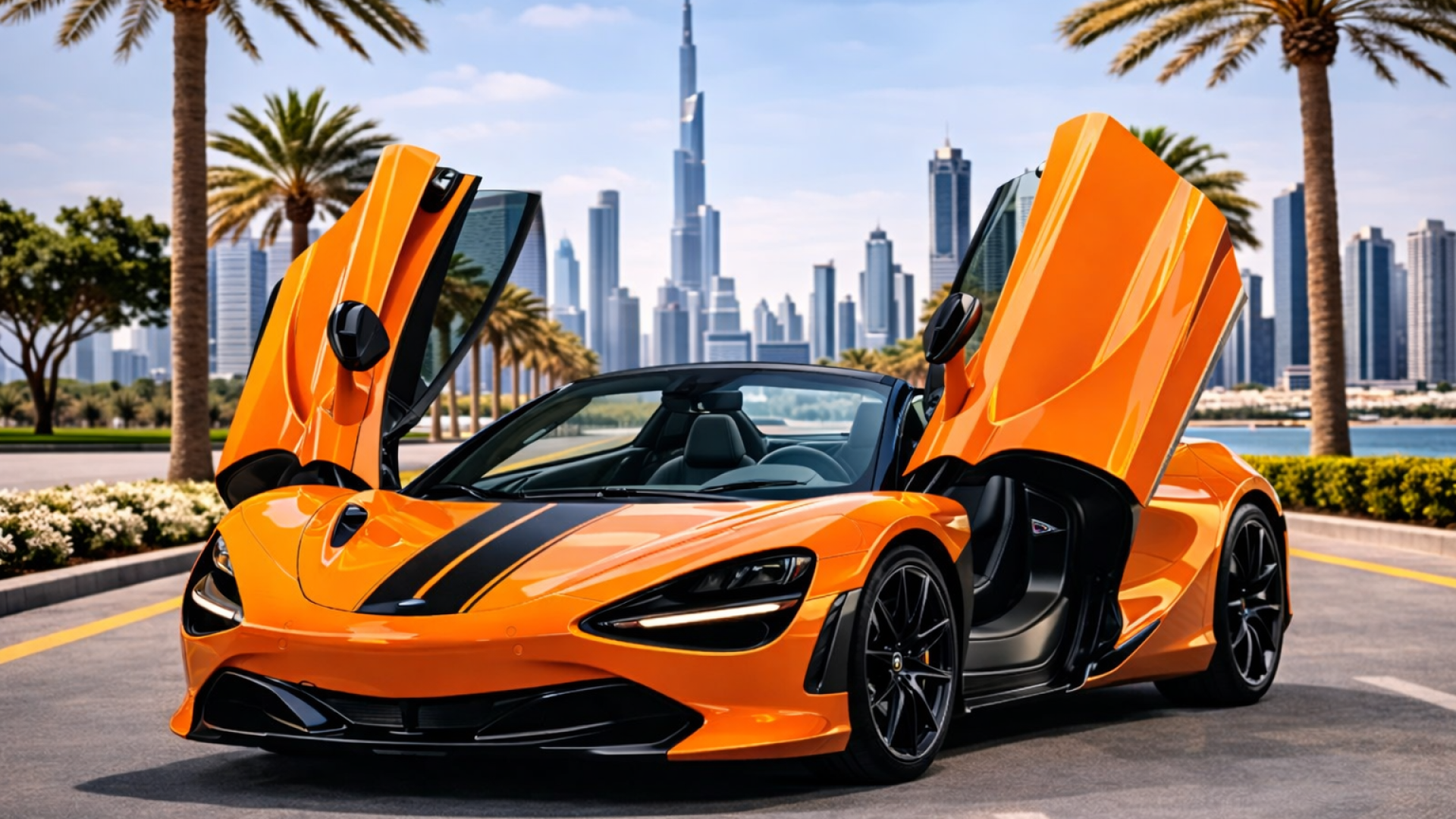 Rent McLaren 750S Spyder 2023 in Dubai
