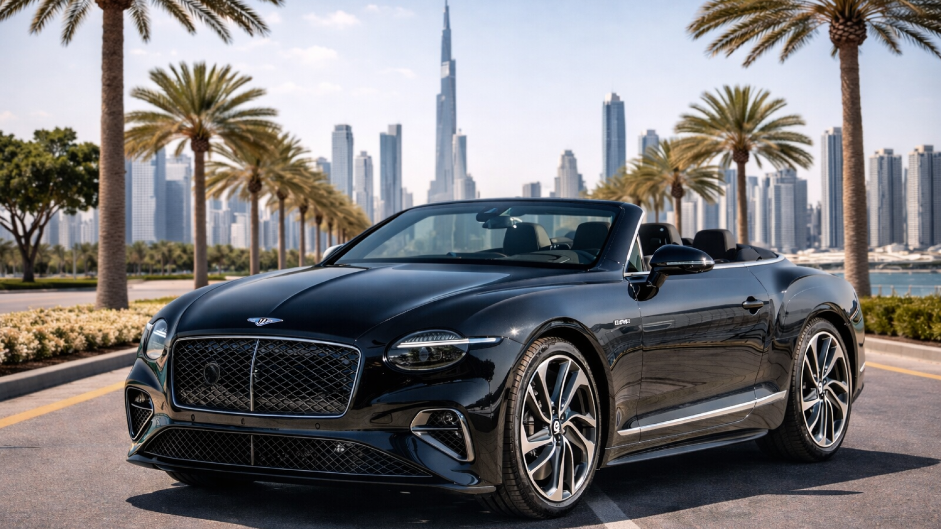 Rent Bentley Continental GTC Convertible 2025 in Dubai